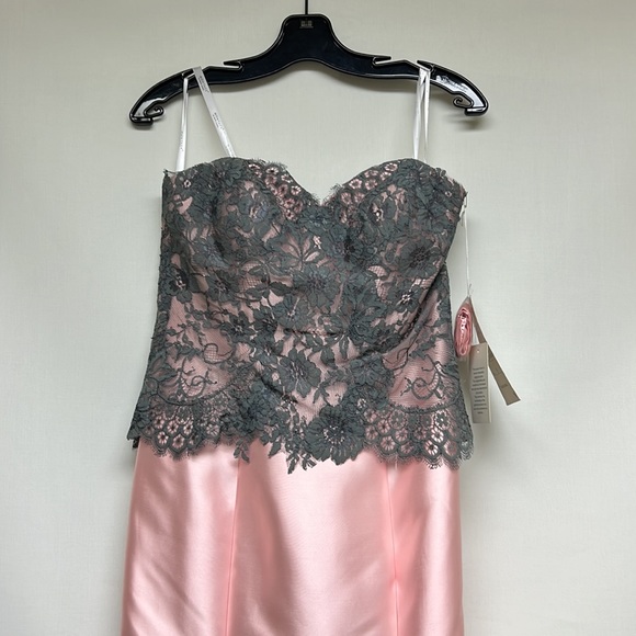 Brand new Montage by Mon Cheri Mikado trumpet strapless Gown - Picture 9 of 12